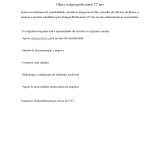 Estágio profissional