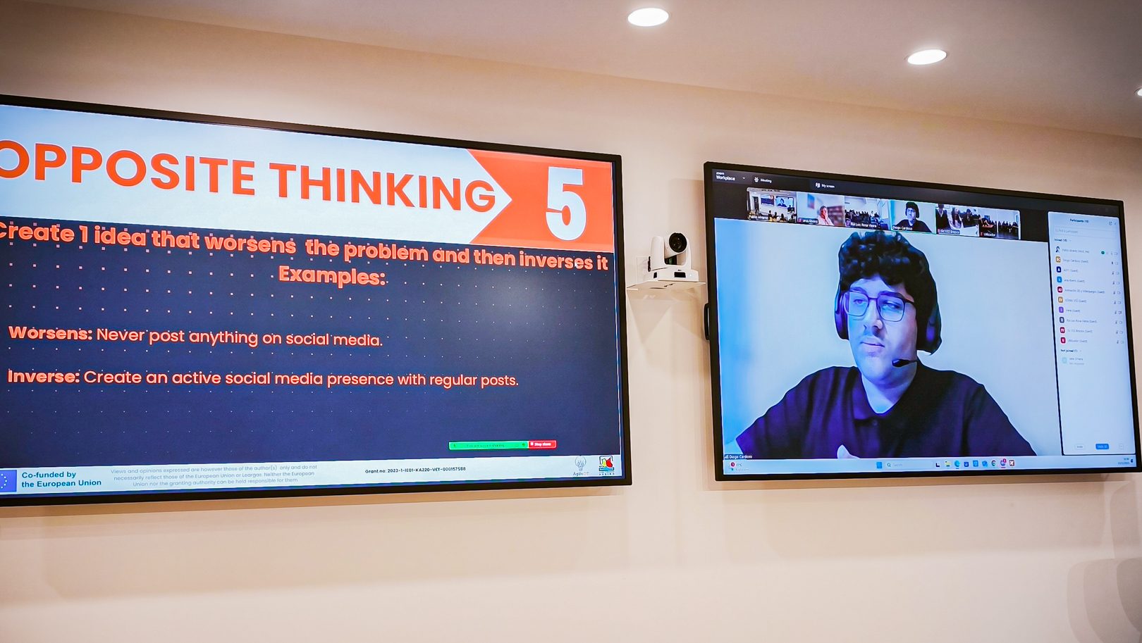 A NOSSA COMPETÊNCIA NO PROJETO EUROPEU AGILE_DT