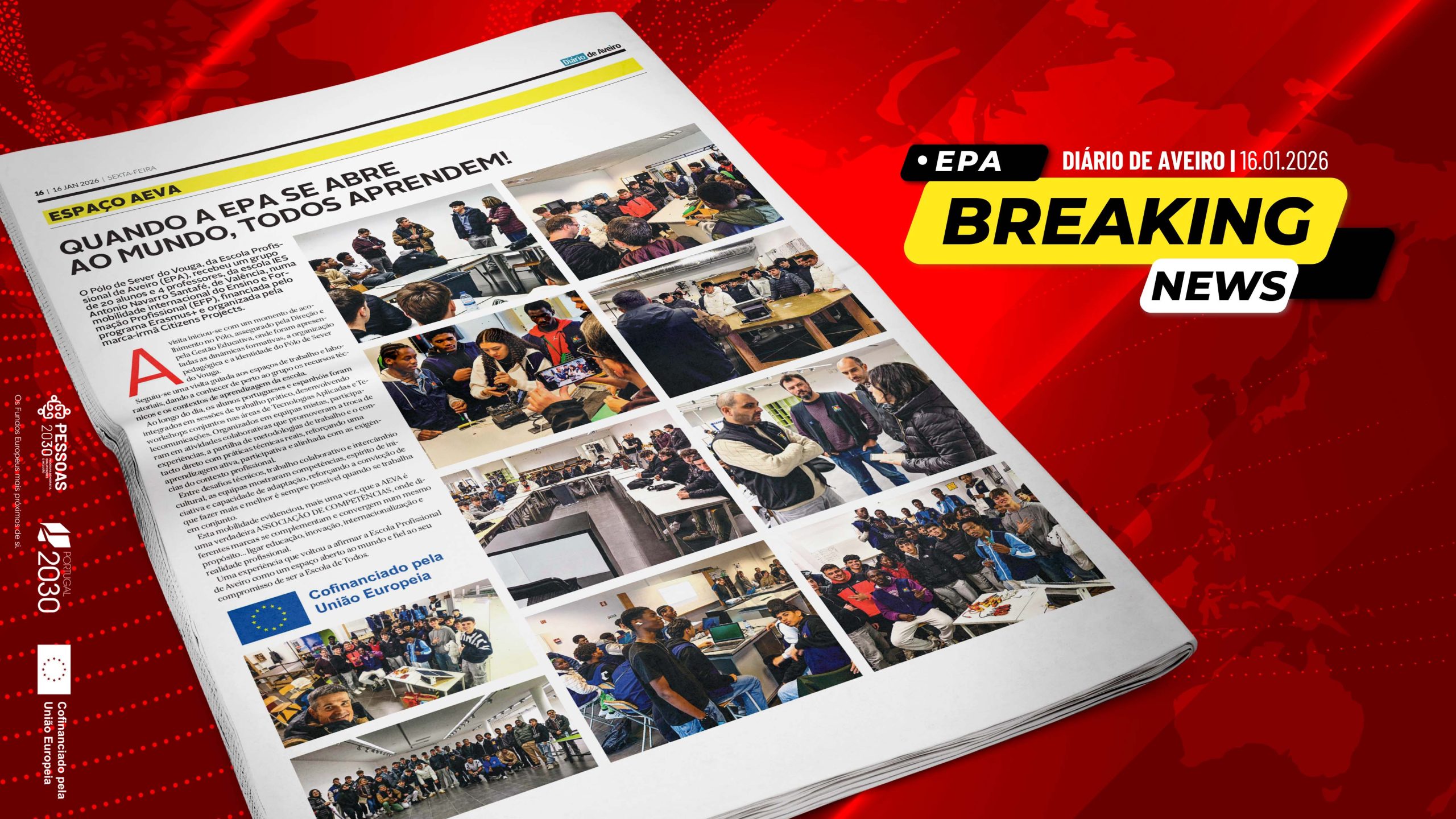 QUANDO A EPA SE ABRE AO MUNDO, TODOS APRENDEM!